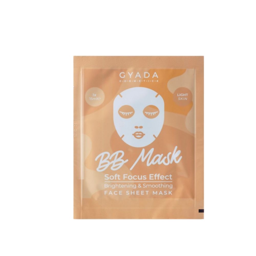 Gyada Facial BB Mask - Brightening & Smoothing Sheet Mask - Light