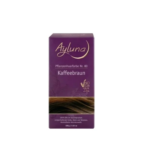 Ayluna Tinte Vegetal Nº80 Café 100g