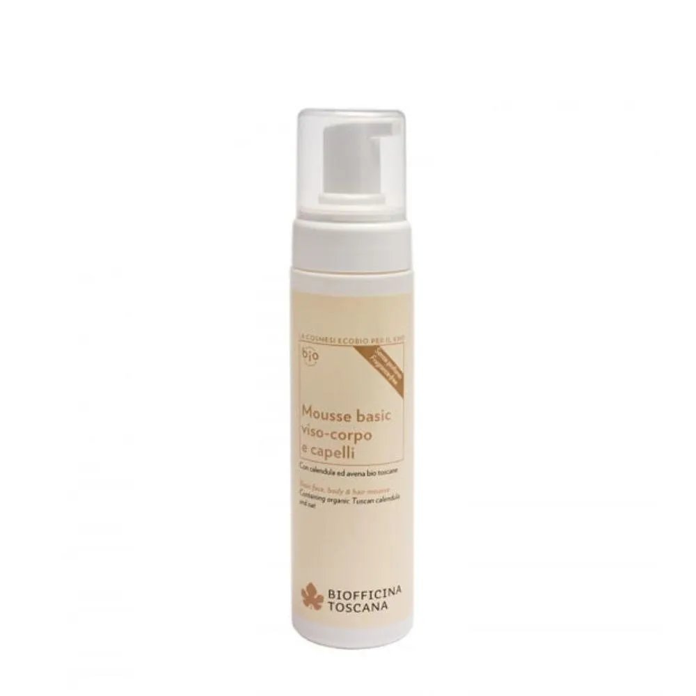 Biofficina Toscana Origins Mousse Basic Viso Corpo e Capelli 200ml