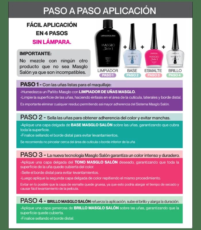 Masglo Salón Esmalte Ausente 13.5ml - Imagen 2