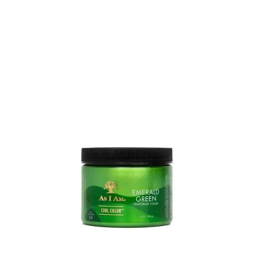 AS I AM Curl Color Emerald Green Vert 182g