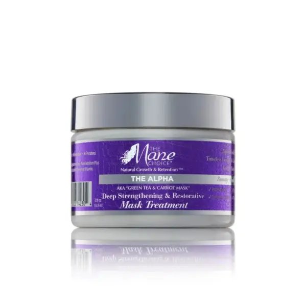 The Mane Choice The Alpha Green Tea and Carrot Deep Strengthening and Restorative Mask Treatment 354ml