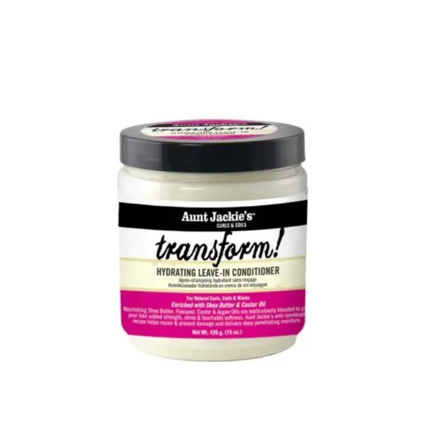 Aunt Jackie´s Curls and Coils Transform! Hydrating Leave-in Acondicionador 426g