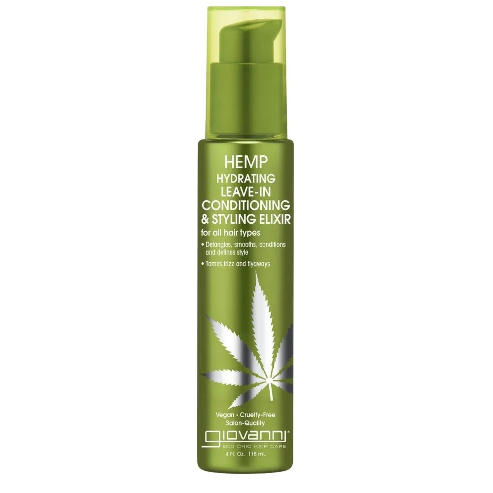 Giovanni Hemp Hydrating Leave-In Conditioning and Styling Elixir 118ml
