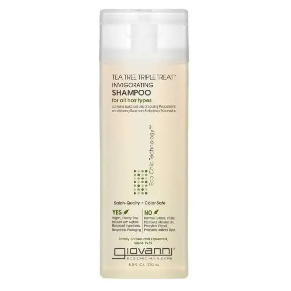 Giovanni Eco Chic Tea Tree Triple Treat Invigorating Champú 250ml