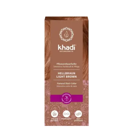 Khadi Henna Bio Castaño Claro 100g