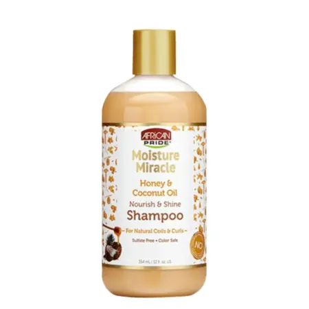 African Pride Moisture Miracle Nourish and Shine Champú 354ml
