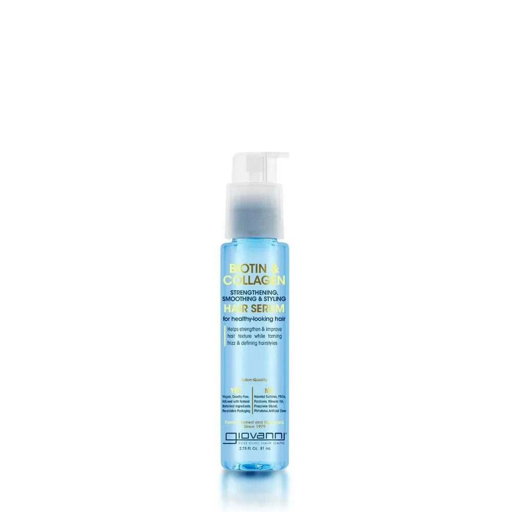 Giovanni Biotin and Collagen Strengthening Smooting and Styling Hair Sérum 81ml