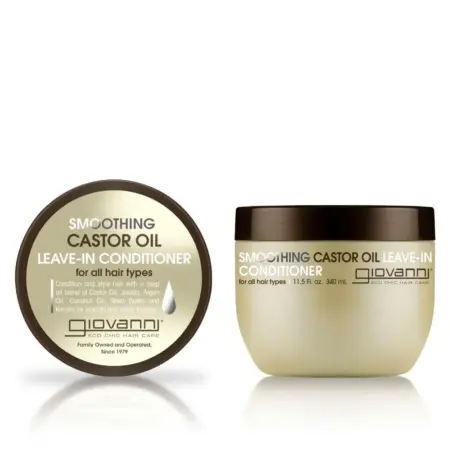 Giovanni Smoothing Castor Oil Leave in Conditioner 340ml