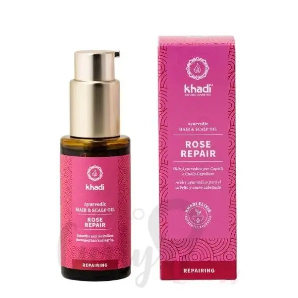 Khadi Aceite Capilar Rosas Reparador