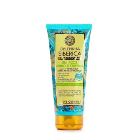 Natura Sibérica Oblepikha Gel Rizos Definidos con Hidrolato de Espino Amarillo Orgánico 200ml