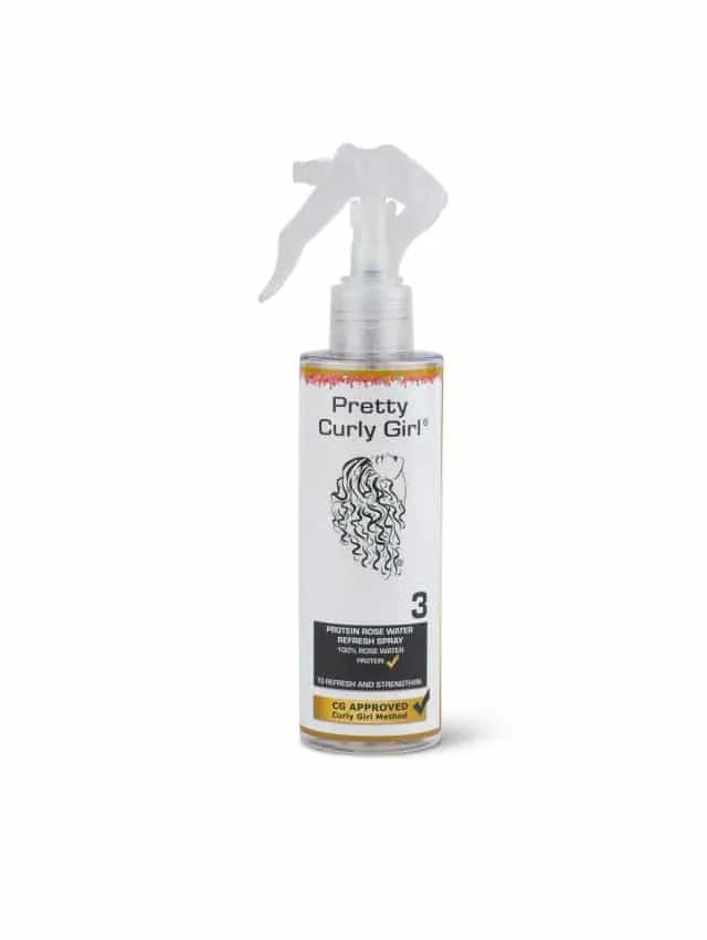 Pretty Curly Girl 3 Rose Water Protein Refresh Spray 250ml
