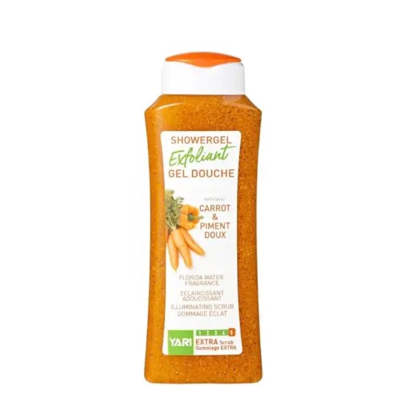 Yari Exfoliant Showergel Carrot and Piment Doux 500ml