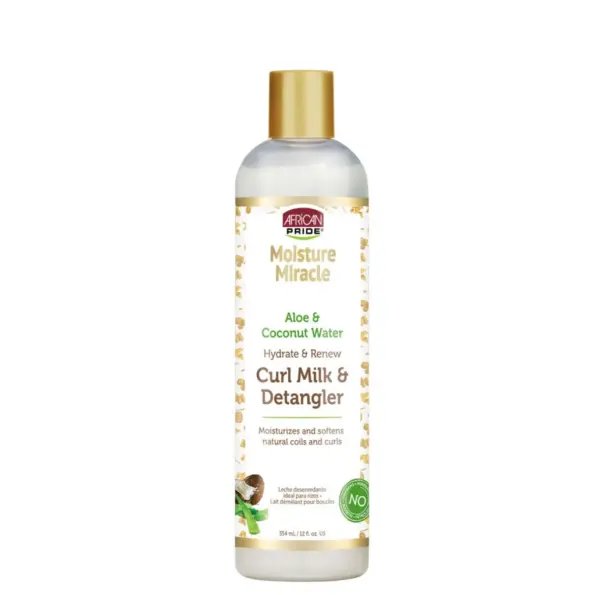 African Pride Moisture Miracle Curl Milk and Detangler 354ml
