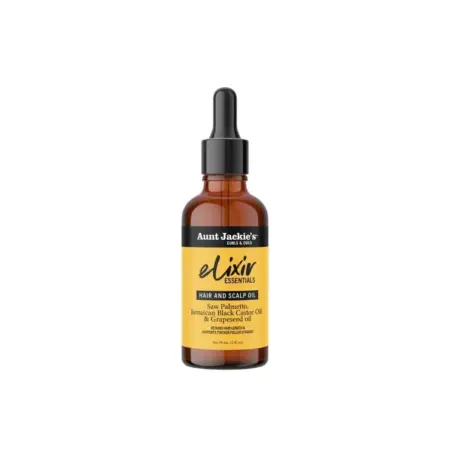 Aunt Jackie´s Elixir Essentials Saw Palmetto and Jamaican Black Castor Hair Scalp Oil 59ml