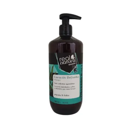 Real Natura Caracóis Definidos Champú 500ml