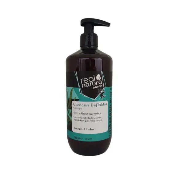 Real Natura Caracóis Definidos Champú 500ml