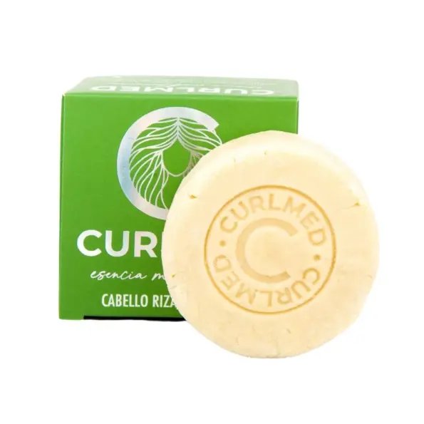 CurlMed Champú Sólido Proteínas Rizado y Anticaída 80g