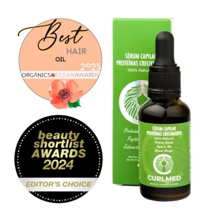 CurlMed Sérum Capilar Proteínas Crecimiento 30ml