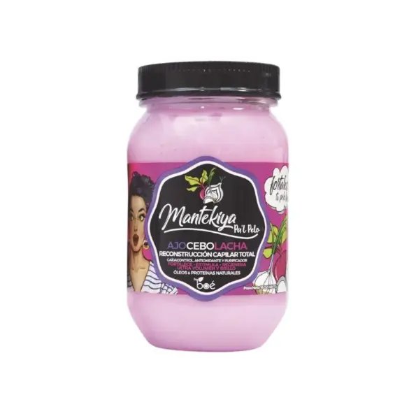 Mantekiya Pa´l Pelo Ajocebolacha 454g