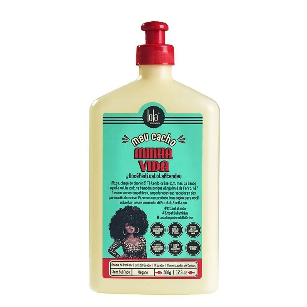 Lola Cosmetics Meu Cacho Minha Vida Memorizador De Rizos 500g