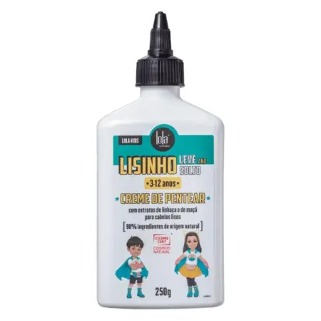 Lola Cosmetics Kids Lisinho Leve and Solto Creme de Pentear 250ml
