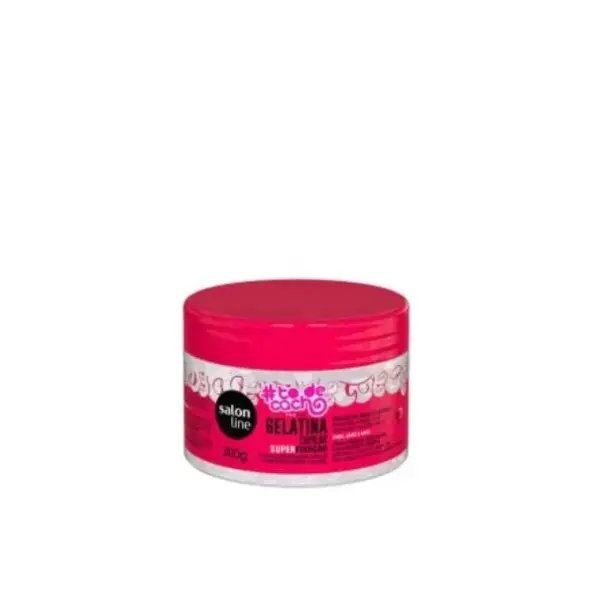 Salon Line To de Cacho Super Fixação Gelatina Fijadora 300g