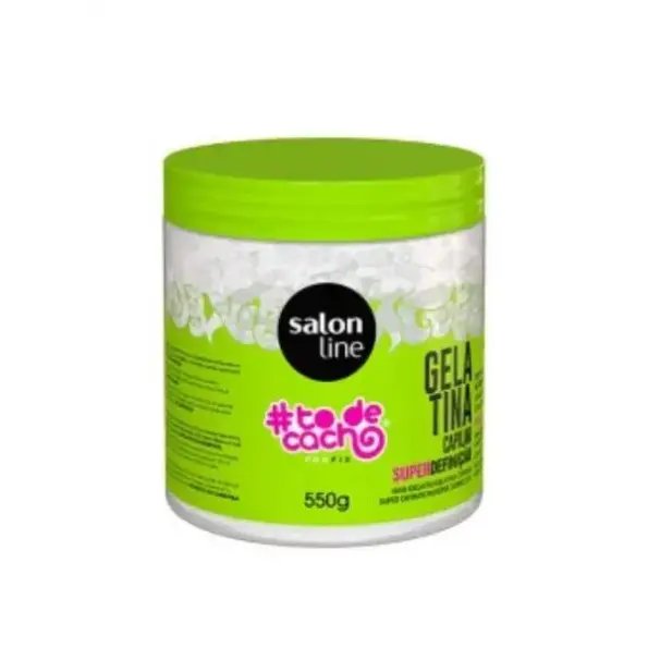 Salon Line To Cacho Gelatina Super Definiçâo 550g