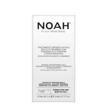 Noah 1.14 Tratamiento capilar para el cuero cabelludo sensible que tiende a la caspa 8x5ml