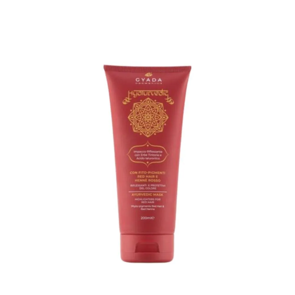 Gyada Cabello Hyalurvedic Impacco Ayurvedico Riflessante Red Hair 200ml