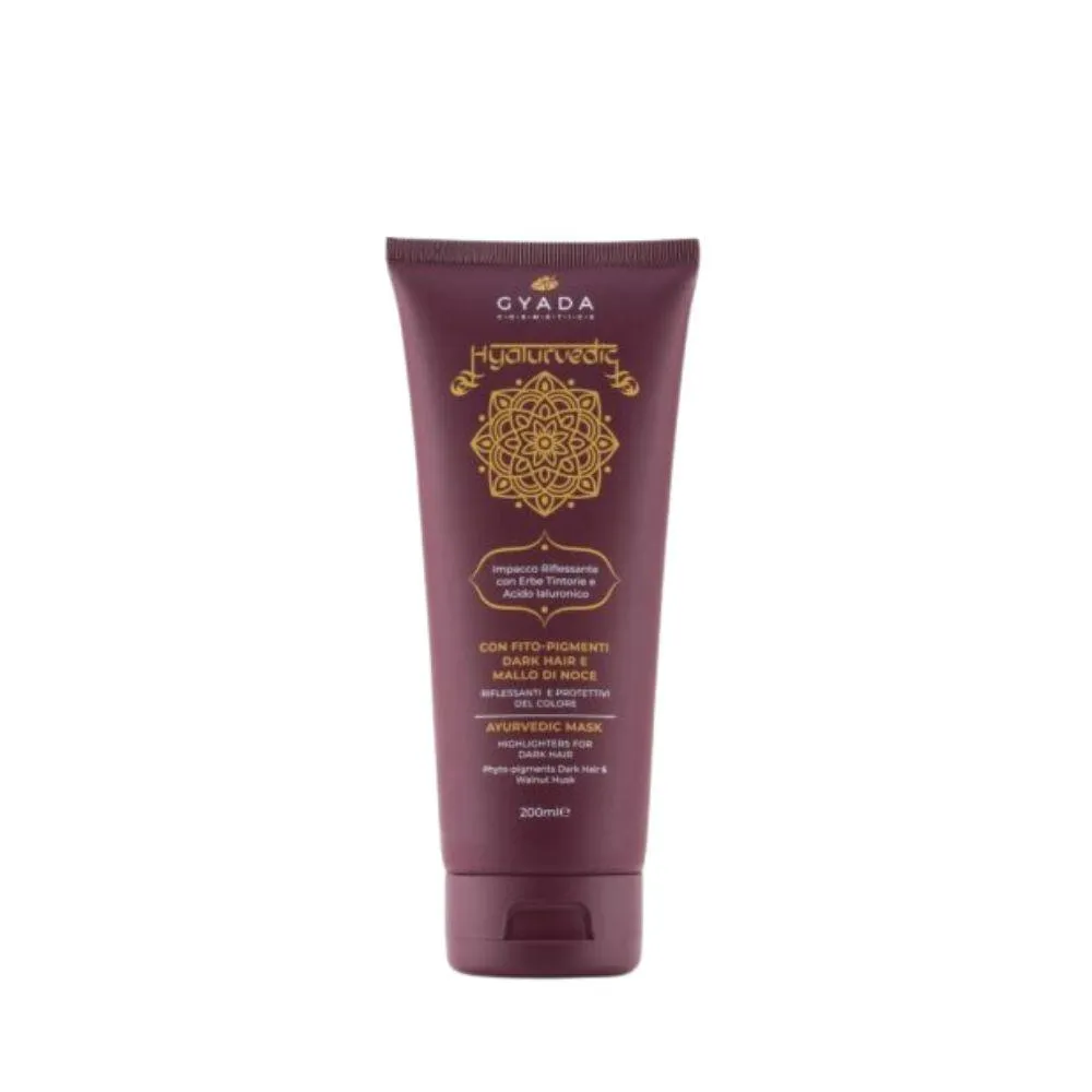 Gyada Cabello Hyalurvedic Impacco Ayurvedico Riflessante Dark Hair 200ml
