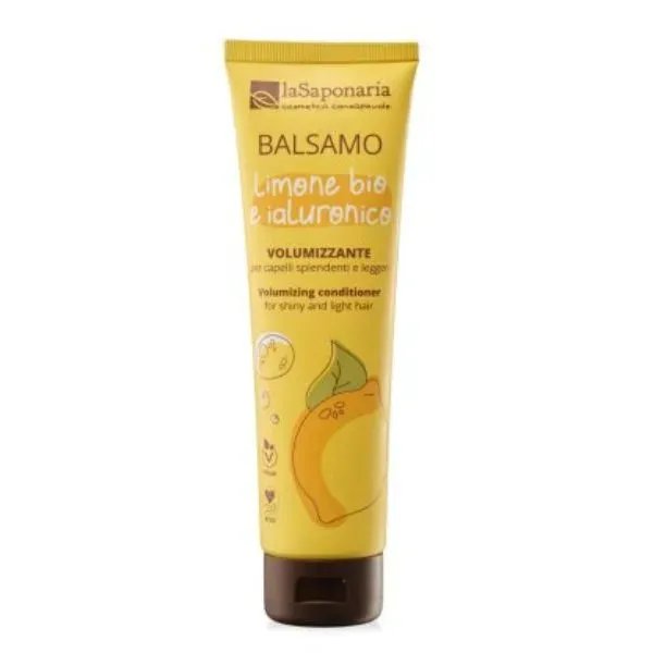 La Saponaria Acondicionador Limón orgánico y Ácido Hialurónico 150ml