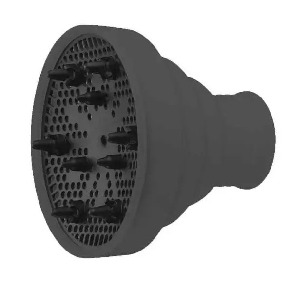 Eurostil Difusor Silicona Plegable Negro