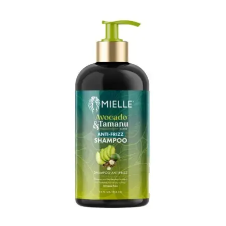 Mielle Organics Avocado and Tamanu Anti-Frizz Champú 355ml