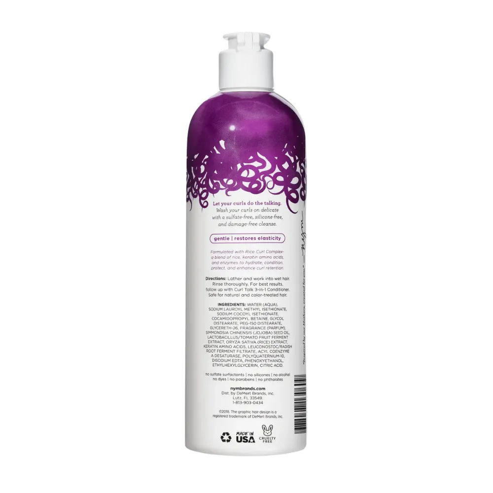 Not Your Mothers Curl Talk Shampoo para Cabello Rizado 355ml