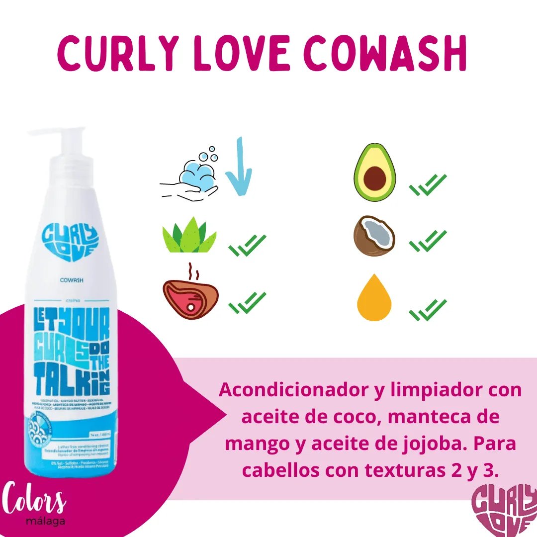 Curly Love Co-Wash 450ml - Imagen 2