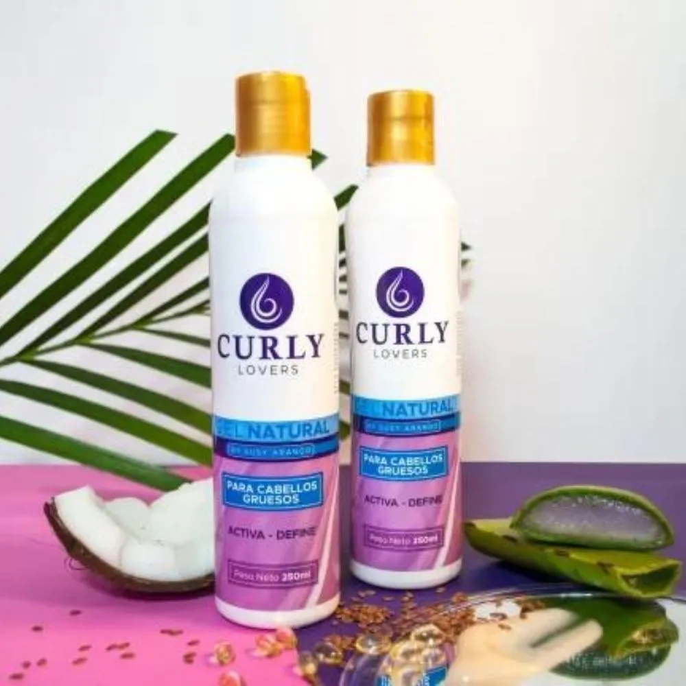 Curly Lovers Gel para Cabellos Gruesos 250ml - Imagen 2