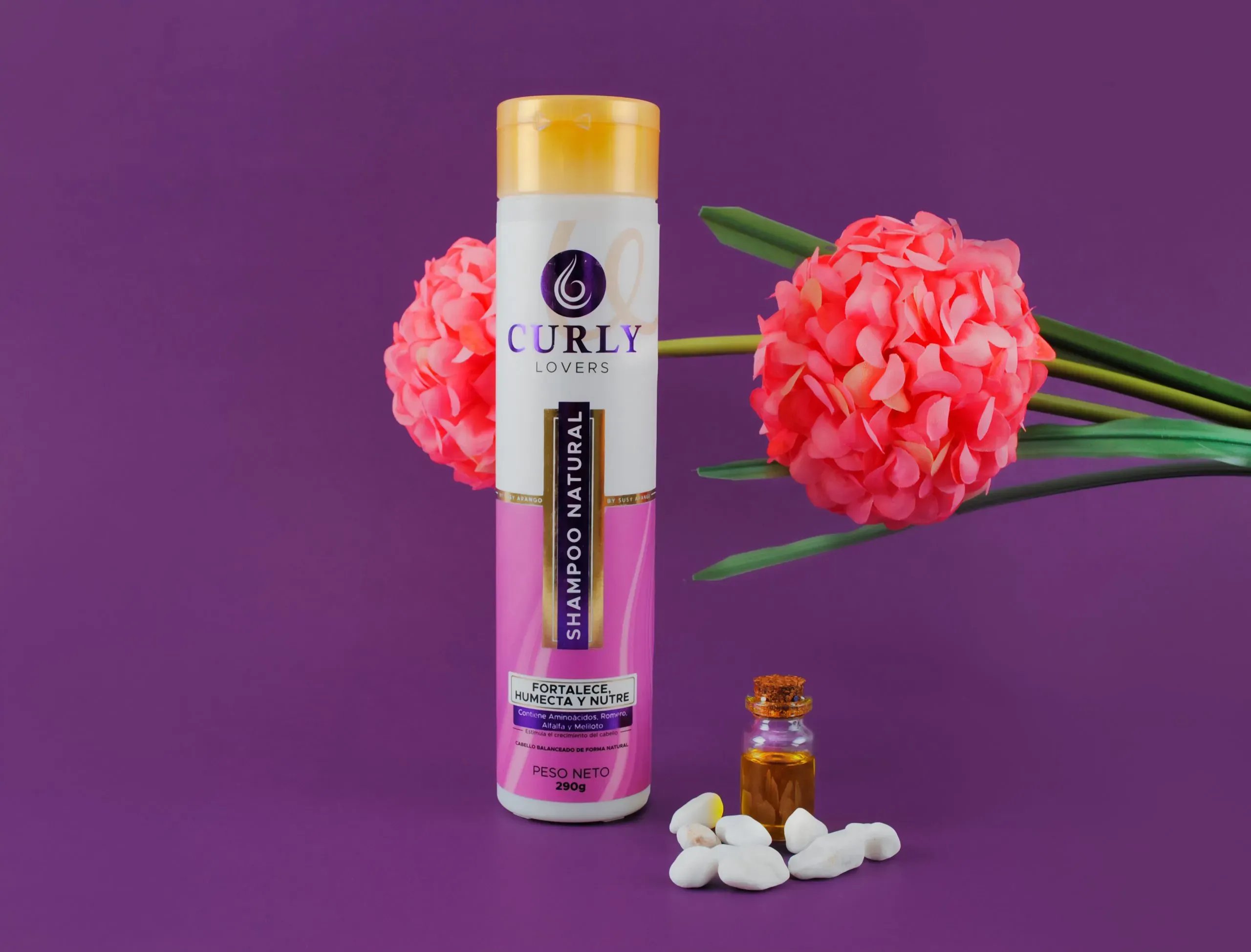 Curly Lovers Champú Natural 290g - Imagen 2