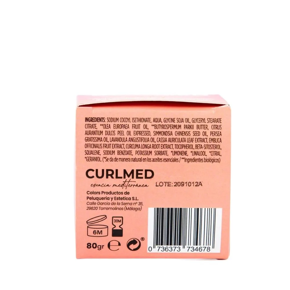 CurlMed Champú Sólido Cabello Rizado e Hidratación 80g - Imagen 3