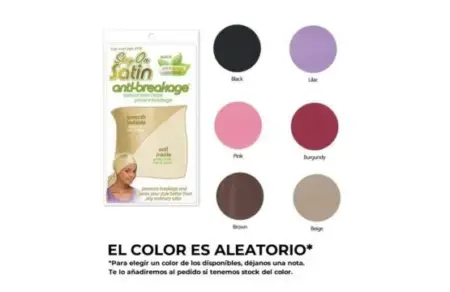 Stay On Satin Anti-Breakage Gorro Satén Large Scarf 7779