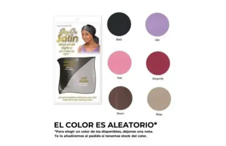 Stay On Satin Gorro Satén Large Scarf 779