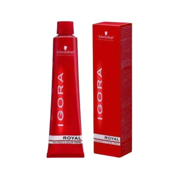 Schwarzkopf Professional Crema Colorante Igora Royal 60ml - 8.16 Rubio Claro Natural Ceniza Marrón