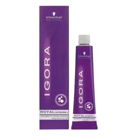 Schwarzkopf Professional Crema Colorante Igora Royal 60ml - 5.889 Castaño Claro Súper Rojo Violeta