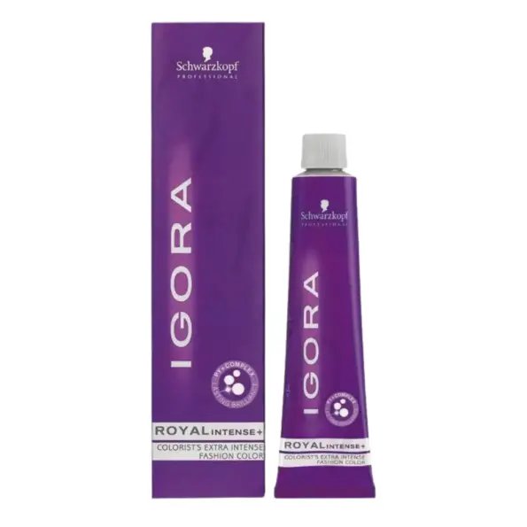Schwarzkopf Professional Crema Colorante Igora Royal 60ml - 5.998 Castaño Claro Súper Violeta Rojo