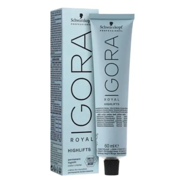 Schwarzkopf Professional Crema Colorante Igora Royal 60ml - 10.21 Rubio Platino Humo Ceniza