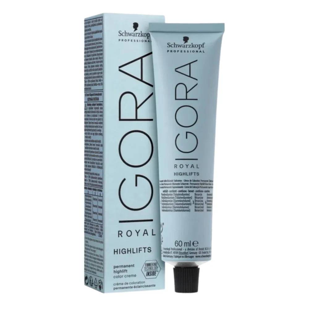 Schwarzkopf Professional Crema Colorante Igora Royal 60ml - 12.21 Superaclarante Humo Ceniza
