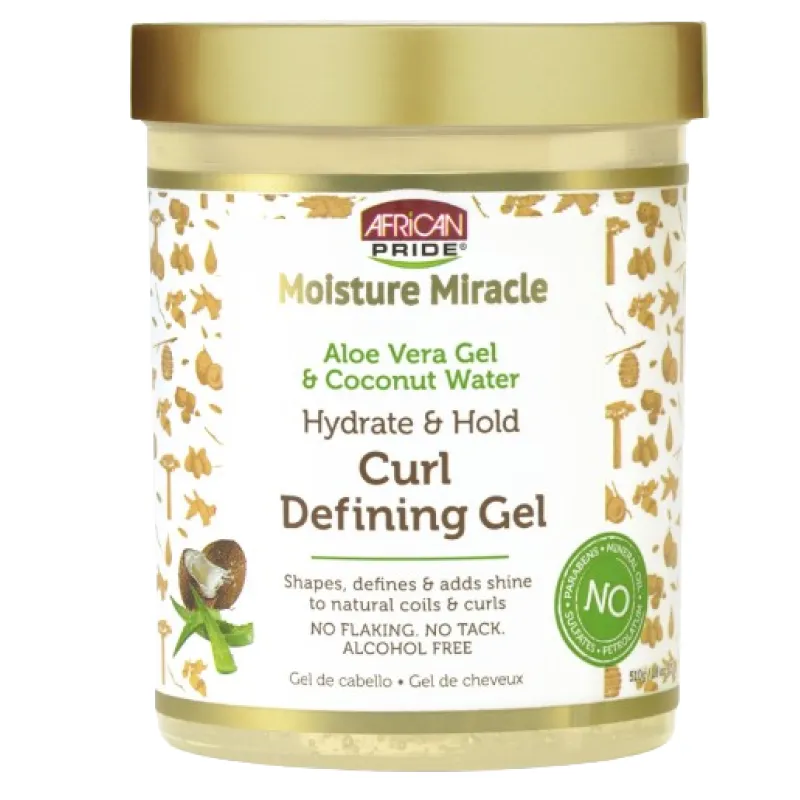 African Pride Moisture Miracle Curl Defining Gel 510g