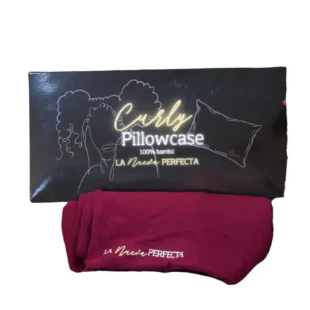 La Nueva Perfecta Curly Pillowcase Granate