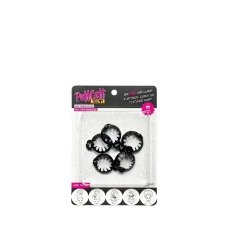 Puffcuff Teeny Black - .75 Pulgados (5 pcs)