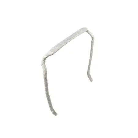 Zazzy Bandz Slim Relaxed Fit Wrapped. Silver Sparkles